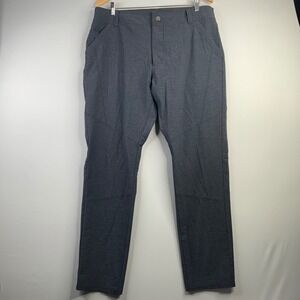 Kuhl Resistor Pants Mens Charcoal Gray Heather Hiking Outdoor Work Trousers
